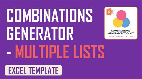 Combinations Generator .